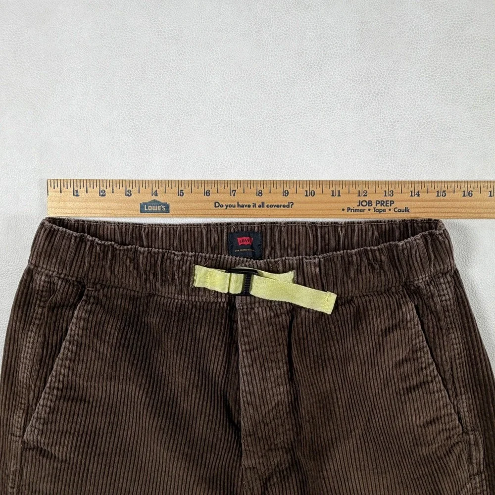 Levis Skateboard Quick Release Strong Corduroy Pants Cordura Brown Mens Medium